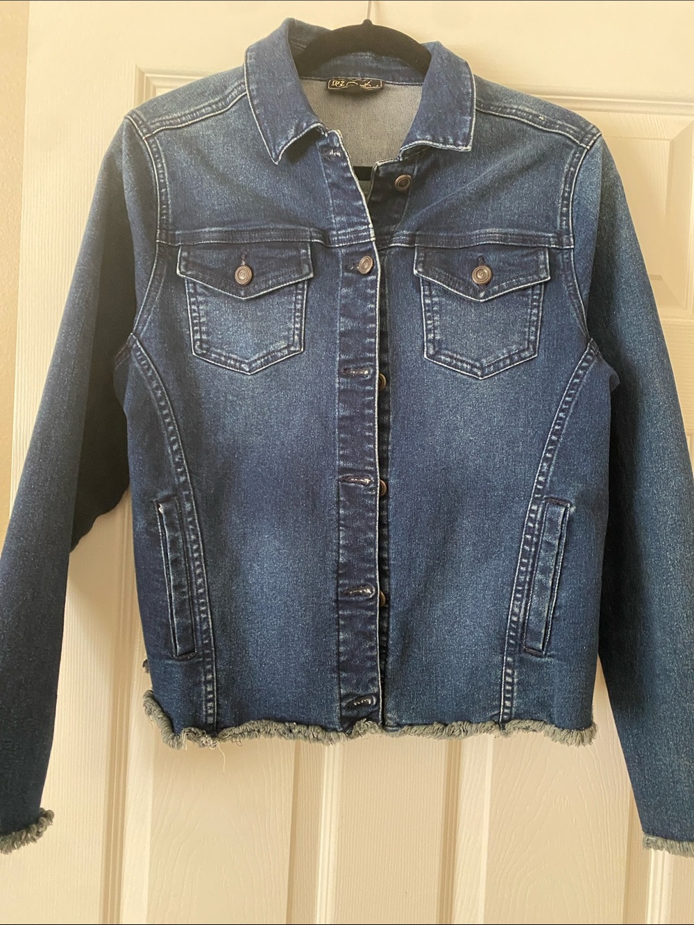 DG2 Women’s Dark Blue Denim Jacket - Unbranded
